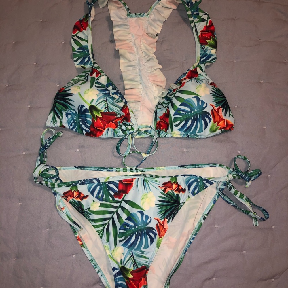 BooHoo tie bikini